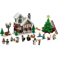 Christmas House Building Block Educational Children Gifts Toys 945pcs
