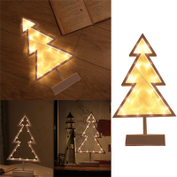 Christmas Led Frame Table Mini Night Light Desk Lamp Wedding Bedroom Christmas Decor Gifts