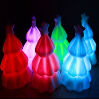 Christmas Small Gift Colorful Christmas Tree Small Night Light Lamps