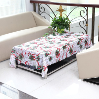 Christmas Table Cloth Cotton Tableware Mat Table Runner Tablecloth Desk Cover Bowl Heat Insulation