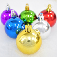 Christmas Tree Decoration 6cm Light Christmas Ball