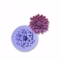 Chrysanthemum Silicone Fondant Mold Cake Decorating Mould Gumpaste Sugarpaste Mold Fda Lfgb