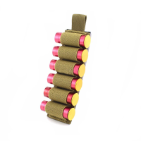 Chusun Tactical Hook Tie 6 Rotating Rack Shotshell Insert Card Strip Backward Caliber 12 Sticker