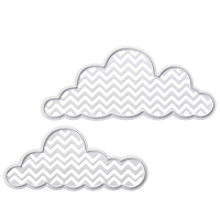 Cloud Pattern Set Scrapbooking DIY Album Card Paper Art Craft Maker Metal Cutting Dies Stencils