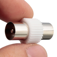 Coaxial Coupler Coax Adaptor Tv Aerial Cable Connector Plug Male Adapter