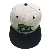 Cobra Rc Fpv Racing Embroidery Snapback Baseball Cap Gray