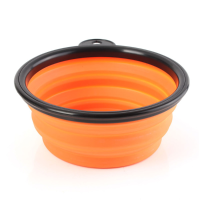 Collapsible Pet Travel Bowl Foldable Dog Compact Feeding Dish Cat Silicone Light Weight Bowl