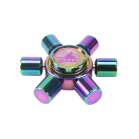 Colorful Pistons Six Spinner Fidget Hand Spinner Adhd Autism Reduce Stress Focus Attention Toys