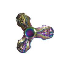 Colorful Rotating Tri Spinner Fidget Hand Spinner Adhd Autism Reduce Stress Focus Attention Toys