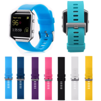 Colorful Silicone Replace Wristband Band Sport Strap For Fitbit Blaze Smart Watch