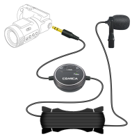 Comica Cv V03cp Omni Directional Lavalier Microphone For Dslr Camera Smartphone With Clip
