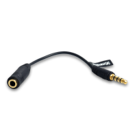Comica Cvm Spx Female 3.5Mm Audio Microphone Cable Adapter Converter For Camera Camcorder Smartphone
