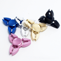 Cool Tri Fidget Hand Spinner Toys Metal Fingertips Fingers Gyro Reduce Stress Autism And Adhd Kids