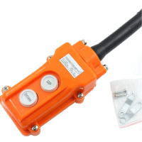 Crane Pendant Control Hoist Push Button Switch Station Up Down Rainproof Button