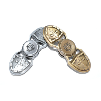Crusader Zinc Rotating Fidget Hand Spinner Adhd Austim Fingertips Fingers Gyro Reduce Stress