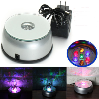 Crystal Display Base Stand Led Colorful Light Ac110v