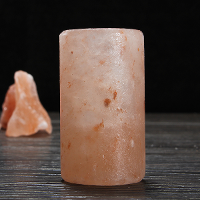 Crystal Himalayan Light Candle Holder Natural Salt Rock Tealight Air Purifyer Night Table Lamp