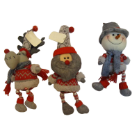 Cute Funny Christmas Deer Santa Snowman Xmas For Gifts Decorations Bk589