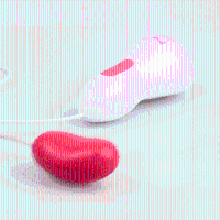 Cute Mouse Waterproof Multifrequency Vibrating Love Eggs Body Massager