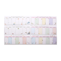 Cute Weekly Plan Paper Scrapbooking Stickers Sticky Note Stationery Memo Pad
