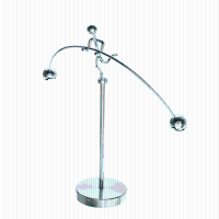 Cute Weightlifter Mold Metal Craft Perpetual Dynamic Balancing Instrument Art Swing Kinetic Motion