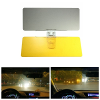 Day And Night Version Driving Mirror Anti Glare Glass Car Shield Sun Visor