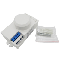 Dc9 24v 120w 360° Induction Microwave Pir Motion Sensor Delay Time Light Switch