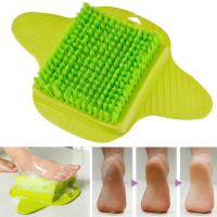 Dead Skin Remover Foot Brush Scrubber Feet Massage Cleaner Callus Exfoliating Tool Sucker Shower Spa