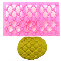 Decorating Flower Fondant Craft Cake Embosser Cutter Icing Mould Embossing Tool