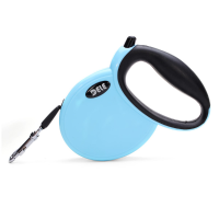 Dele Retractable Solid Color Walking Lead Pets Dogs Cats Leash