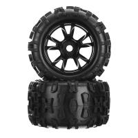 Dhk Maximus 8382 704 1/8 Wheel Tire Tyre Rim Glued Complete 2pcs Rc Car Parts
