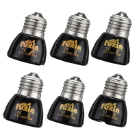 Diameter 45mm Black Infrared Ceramic Emitter Heat Light Lamp Bulb For Reptile Pets Brooder Ac110v