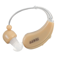 Digital Hearing Aid Kit Behind The Ear Bte Sound Voice Amplifier