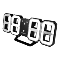 Digoo Dc K3 Multi Function Large 3d Led Digital Wall Clock Alarm Clock With Snooze Function 12/24 Hour Display