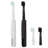 Digoo Dg Ls11 Electric Sonic Folding Travel Toothbrush With 2 Replacement Head Protable Ipx7 Waterproof