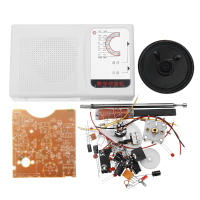 Diy 7 Tubes Am Am Wave Radio Kit Students Soldering Practice Set Electronic Production Kit