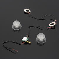 Diy Button Transparent Analog Thumb Sticks Joystick Caps Led Light For Ps4 For Play Station 4 Control