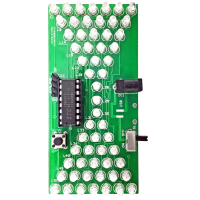 Diy Electronic Hourglass Kit Interesting Learning Kit Mcu Led Lights Spare Parts
