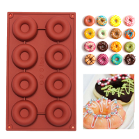 Diy Silicone Donuts Mold Cake Chocolate Cookies Mould Baking Decorating Tool