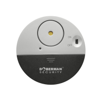 DOBERMAN SECURITY SE 0106 100dB Electronic Wireless Vibration Sensor Home Security Door Window Alarm