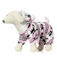 Dog Pet Winter Doggy Warm Sweatshirt Snowflake Hoodie Jumpsuit Coat