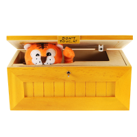 Don't Touch Little Tiger Boring Useless Box With Sound Upgraded Version Diy Kit Birthday Gift Toy