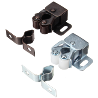 Double Roller Catch Cupboard Cabinet Door Furniture Latch Hardware With Spear Strike