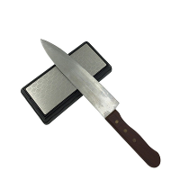 Double Sided Diamond Whetstone Kitchen Knife Sharpener Tools Sharpening Stone 400# 1000# Grit HT324
