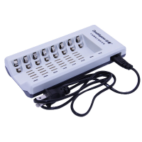 Doublepow K18 8 Slot 1.2V NI MH Ni Cd AA AAA Rechargeable Battery Charger