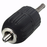 Drillpro 1/2 20unf Mount 2 13mm Self Locking Keyless Drill Chuck With 1/2 Sds Adaptor