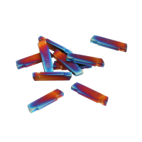 Drillpro 10pcs HRC40 Blue Nano MGMN200 G 2mm Carbide Inserts for MGEHR/MGIVR Grooving Cut Off Tool