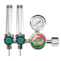Dual Backpurge 2.5 Mpa Mig Flow Meter Ar/co2 Gas Argon Welding Weld Regulator