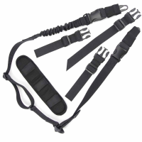 Dual Point 2 Tactical Sling Swivels Strap Multifunction Mission Adjustable Oblique Crossing Shoulder