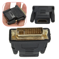 Dvi I 24+5 Pin Male To Hdmi Female Adapter Connector Converter For Video Cable